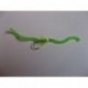 neon lime squirmy worm