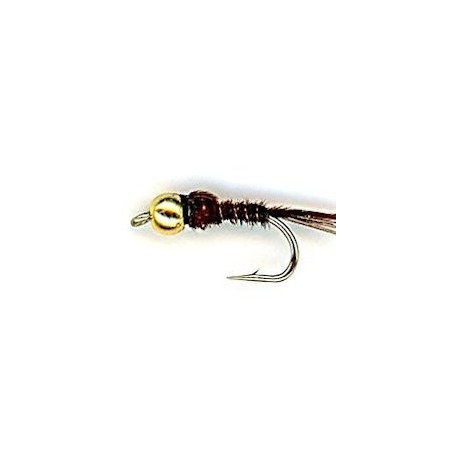 beaded pheasant tail button