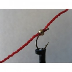 gold head flexifloss blood worm