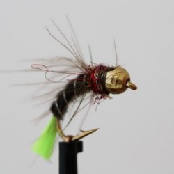 cdc green tail pheasant tail tungsten nymph
