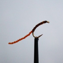 amber epoxy flexifloss tail bloodworm