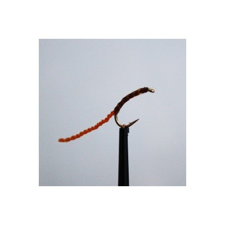 amber epoxy flexifloss tail bloodworm