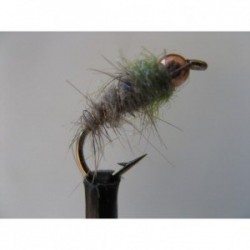copper hares ear olive