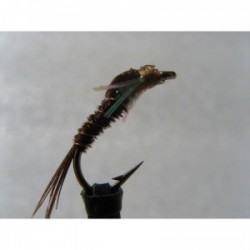 pheasant tail pearly weighted nymph