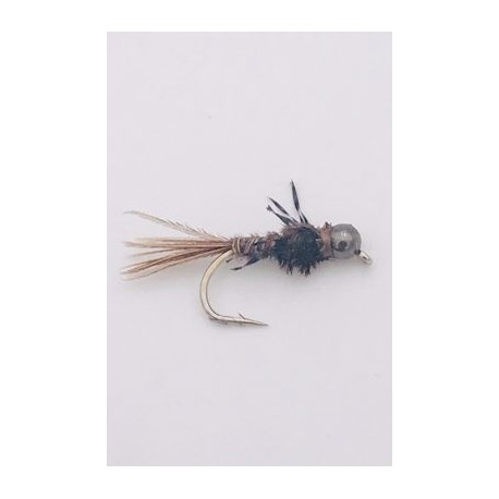 ATOMIC PHESANT TAIL WITH BLACK TUNGSTEN BEAD    x      Copy