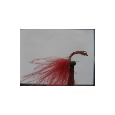 gold head epoxy marabou b w
