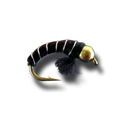 Tungsten BH Czech Nymph Black