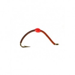 wired worm brown orange