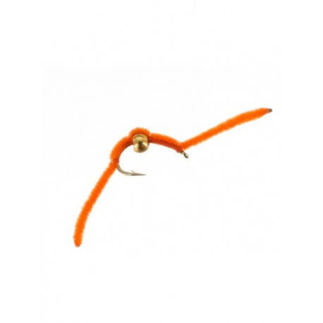 beadhead san juan worm orange