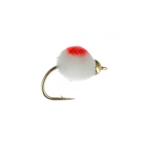 beadhead glo bug white flame