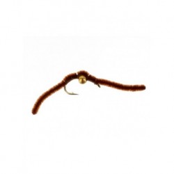 beadhead san juan worm brown