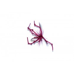 claret daddy long legs rubber legs goldhead r