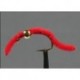 San Juan Worm Bead Head Red side