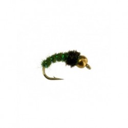 beadhead caddis green