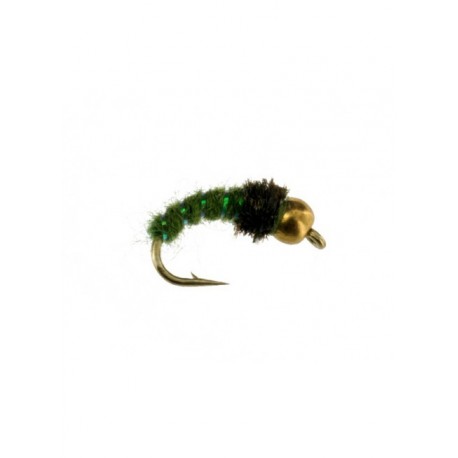beadhead caddis green