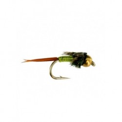beadhead copper john chartreuse