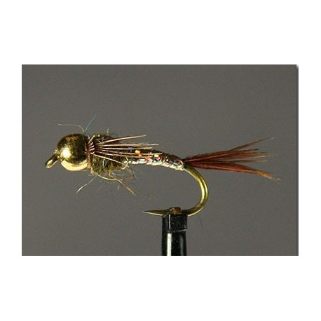Lightning Bug Bead Head Gold Side