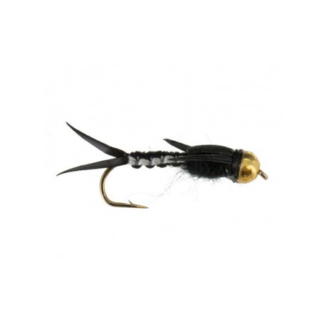 beadhead woven stonefly black