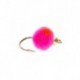 beadhead glo bug cerise flame