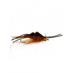bh kauffman rubberleg stonefly brown
