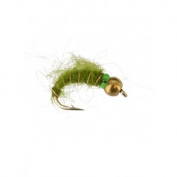 beadhead shaggy caddis olive