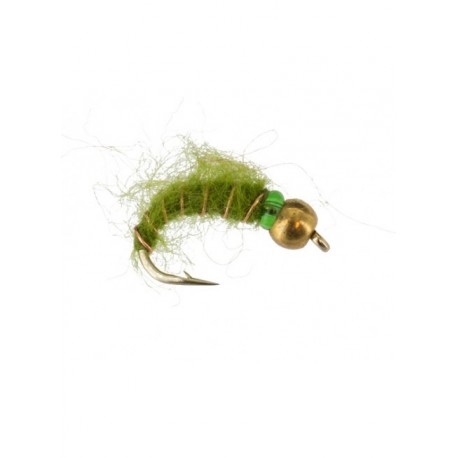 beadhead shaggy caddis olive