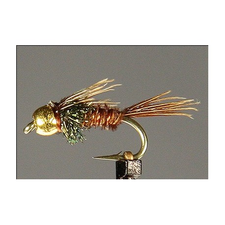 Pheasant Tail Nymph Tungsten Bead Side