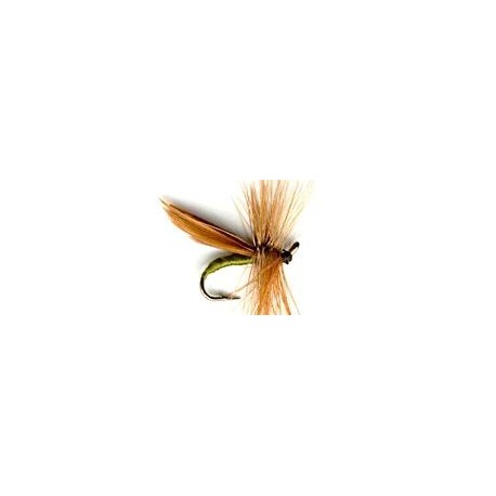 cinnamon sedge caddis button