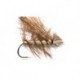tan elk hair caddis button
