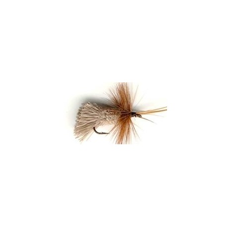 gray goddards caddis button