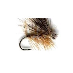 dark wing gray elk hair caddis button