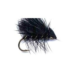 black elk hair caddis button