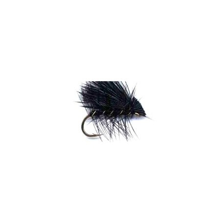 black elk hair caddis button