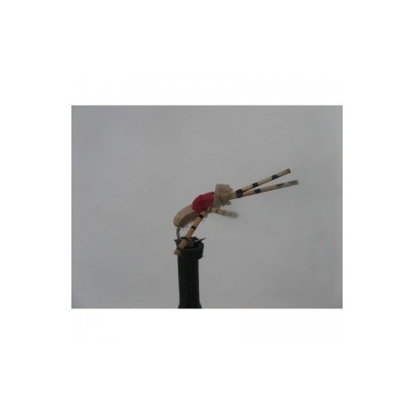 tan rubberlegs foam beetle