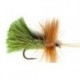 green goddards caddis button
