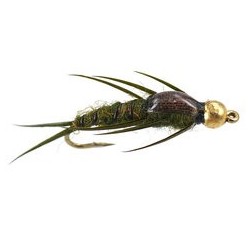 Bead Head Olive Epoxy Stonefly