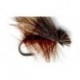 dark winged brown elk hair caddis button