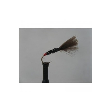 black red cdc shuttlecock