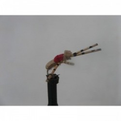 tan rubberlegs foam beetle