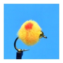 Bead Head Orange W Red Spot