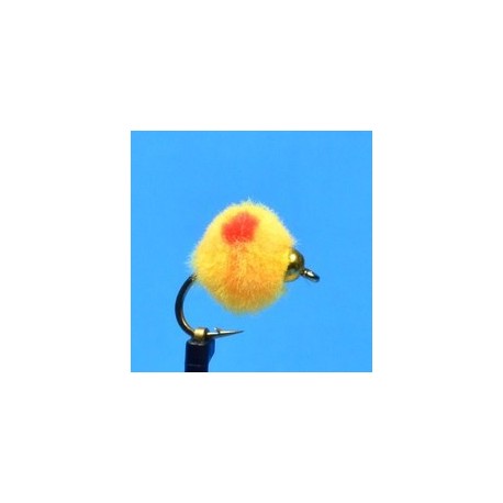 Bead Head Orange W Red Spot