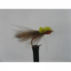 fiery brown balloon caddis foam