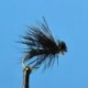 Elk Hair Caddis   Black W Black Hackle