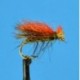 Elk Hair Caddis Olive W Hot Wing