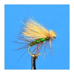 Elk Hair Caddis Fluorescent Green