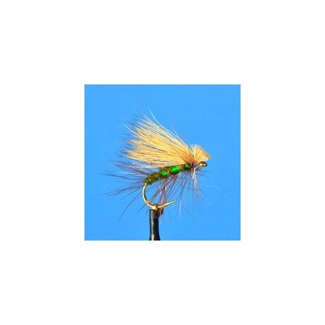 Elk Hair Caddis Fluorescent Green