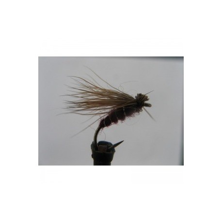 claret elk hair emerger