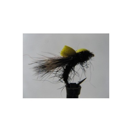 black ethafoam sedge emerger