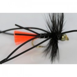 vibrating gold head black red tag daddy