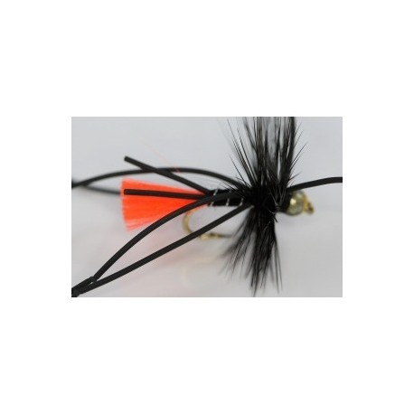 vibrating gold head black red tag daddy